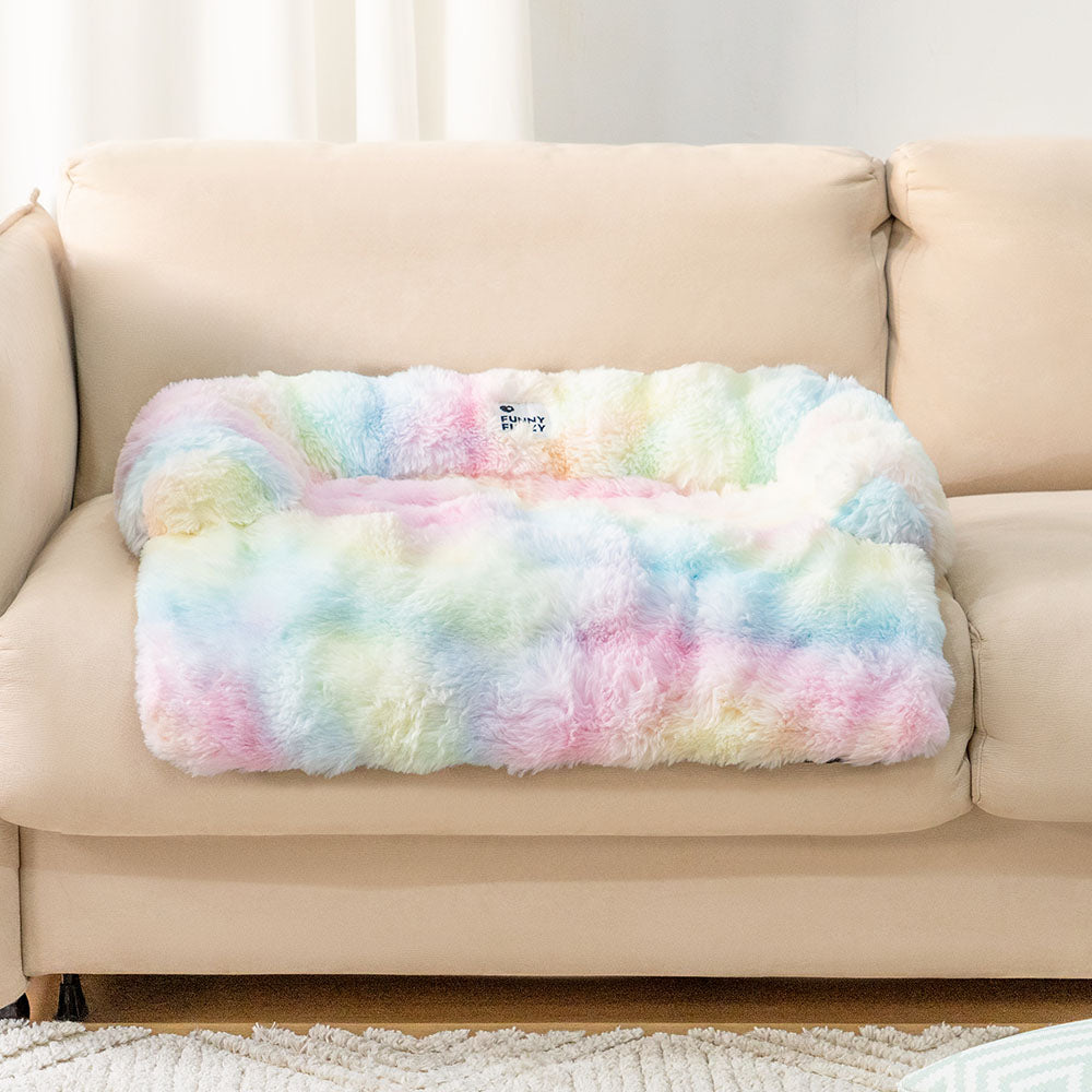 Dog Bed Ultra-Soft Plush Non-Slip Sofa Protector