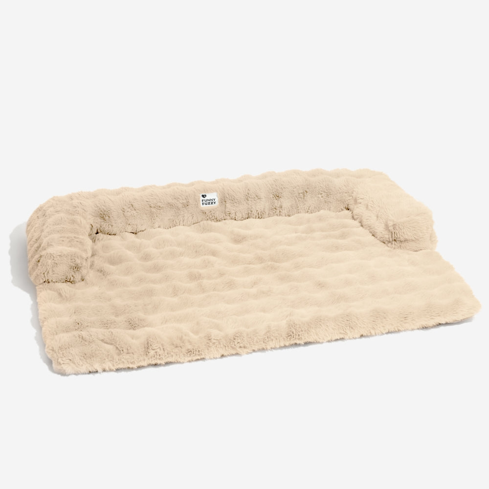 Dog Bed Ultra-Soft Plush Non-Slip Sofa Protector