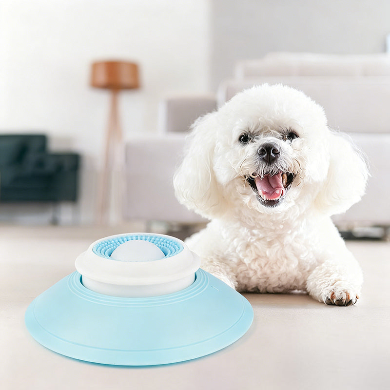 Dog Bowl Floating Ball Slow Feeder Non-Slip Base