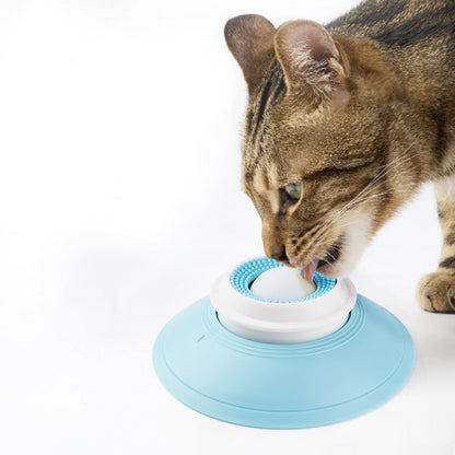 Dog Bowl Slow-Feed Floating Ball Non-Slip Base
