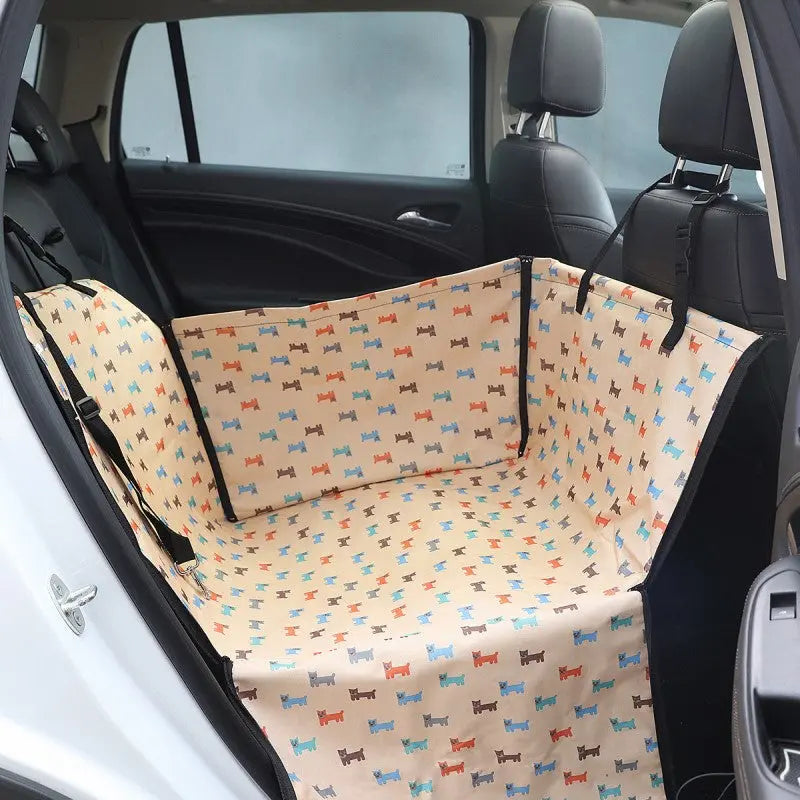 Dog Car Seat Protector Waterproof & Foldable