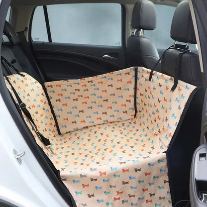 Dog Car Seat Protector Waterproof & Foldable