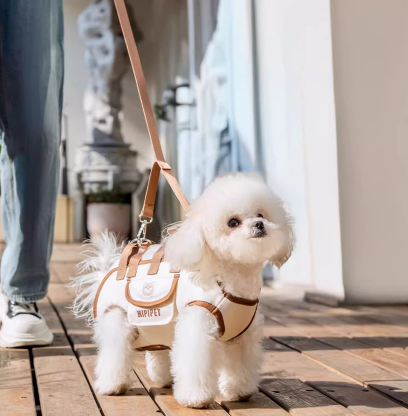 Dog Carrier Bag Spine-Friendly Horizontal Support Breathable AirMesh