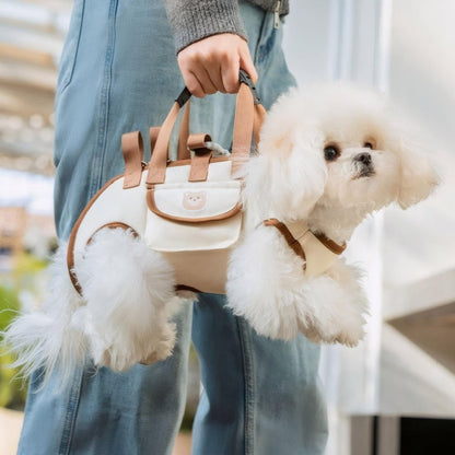 Dog Carrier Hands-Free Shoulder Strap & Padded Handle