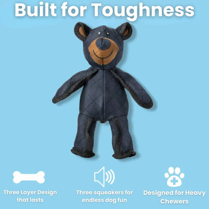 Dog Chew Toy Reinforced Chew-Resistant Teeth-Cleaning Non-Toxic