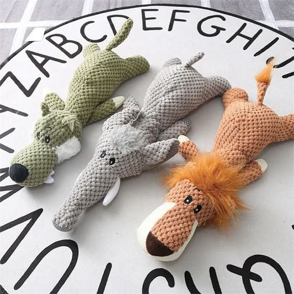 Dog Chew Toy Ultra-Durable Textured Denim