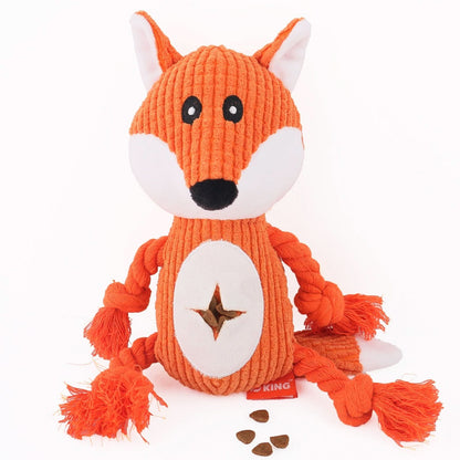 Dog Chew Toy Ultra-Durable Textured Denim