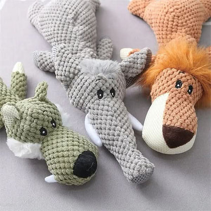 Dog Chew Toy Ultra-Durable Textured Denim