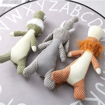 Dog Chew Toy Ultra-Durable Textured Denim
