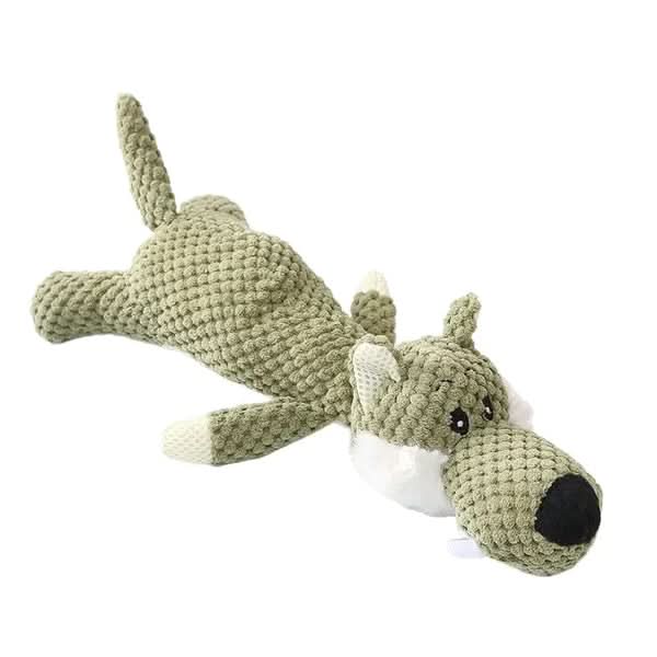 Dog Chew Toy Ultra-Durable Textured Denim