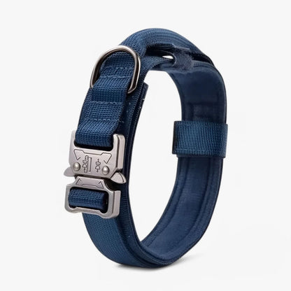 Dog Collar Nylon Padded Adjustable with Control Handle