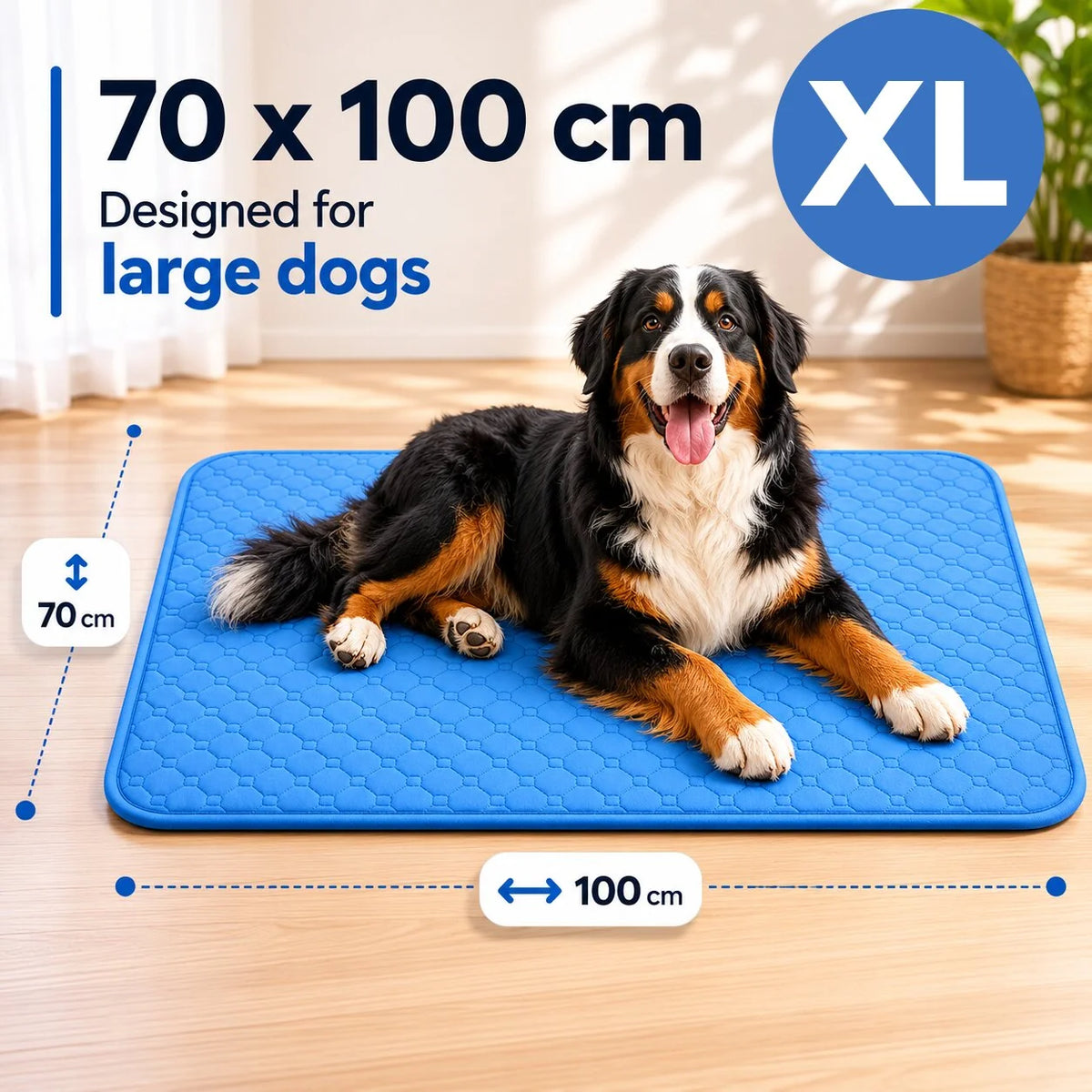 Dog Cooling Mat Breathable & Lightweight Machine Washable