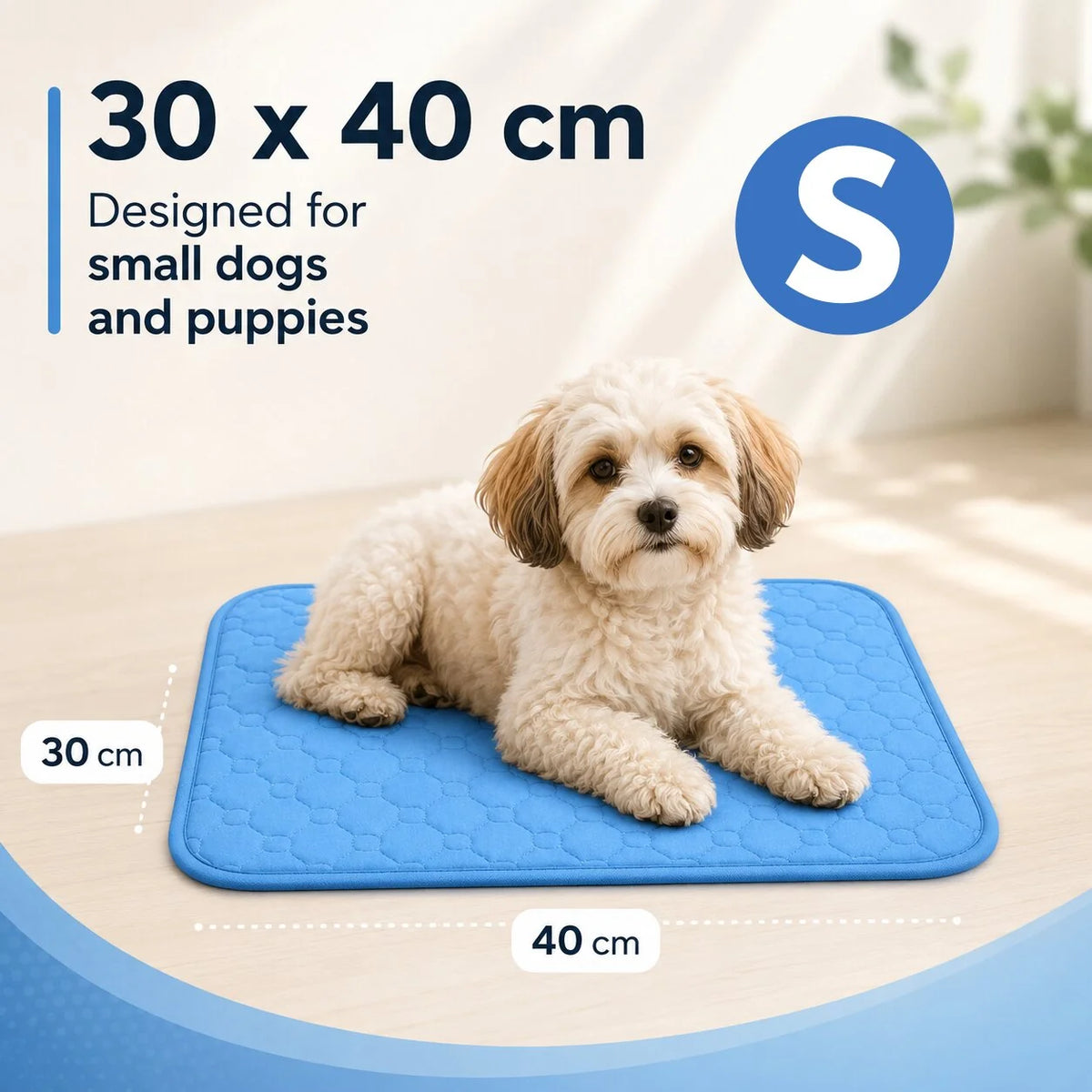 Dog Cooling Mat Breathable & Lightweight Machine Washable