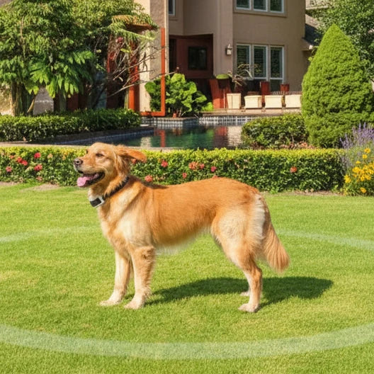 Dog Fence Wireless Adjustable Radius Gradual Training
