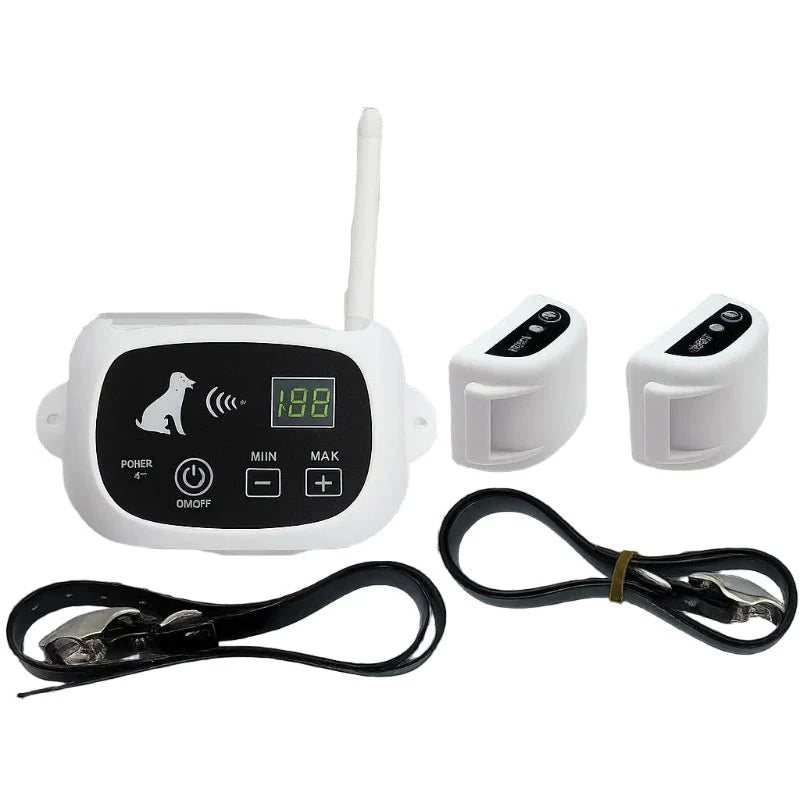Dog Fence Wireless Adjustable Radius Gradual Training