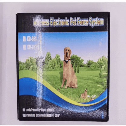 Dog Fence Wireless Adjustable Radius Gradual Training