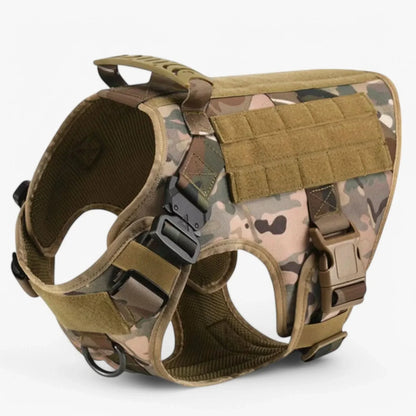 Dog Harness Tactical Vest Adjustable Reflective Control Handle