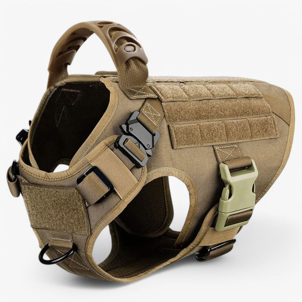 Dog Harness Tactical Vest Adjustable Reflective Control Handle