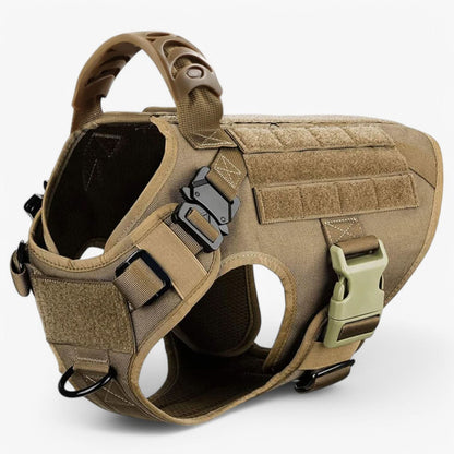 Dog Harness Tactical Vest Adjustable Reflective Control Handle