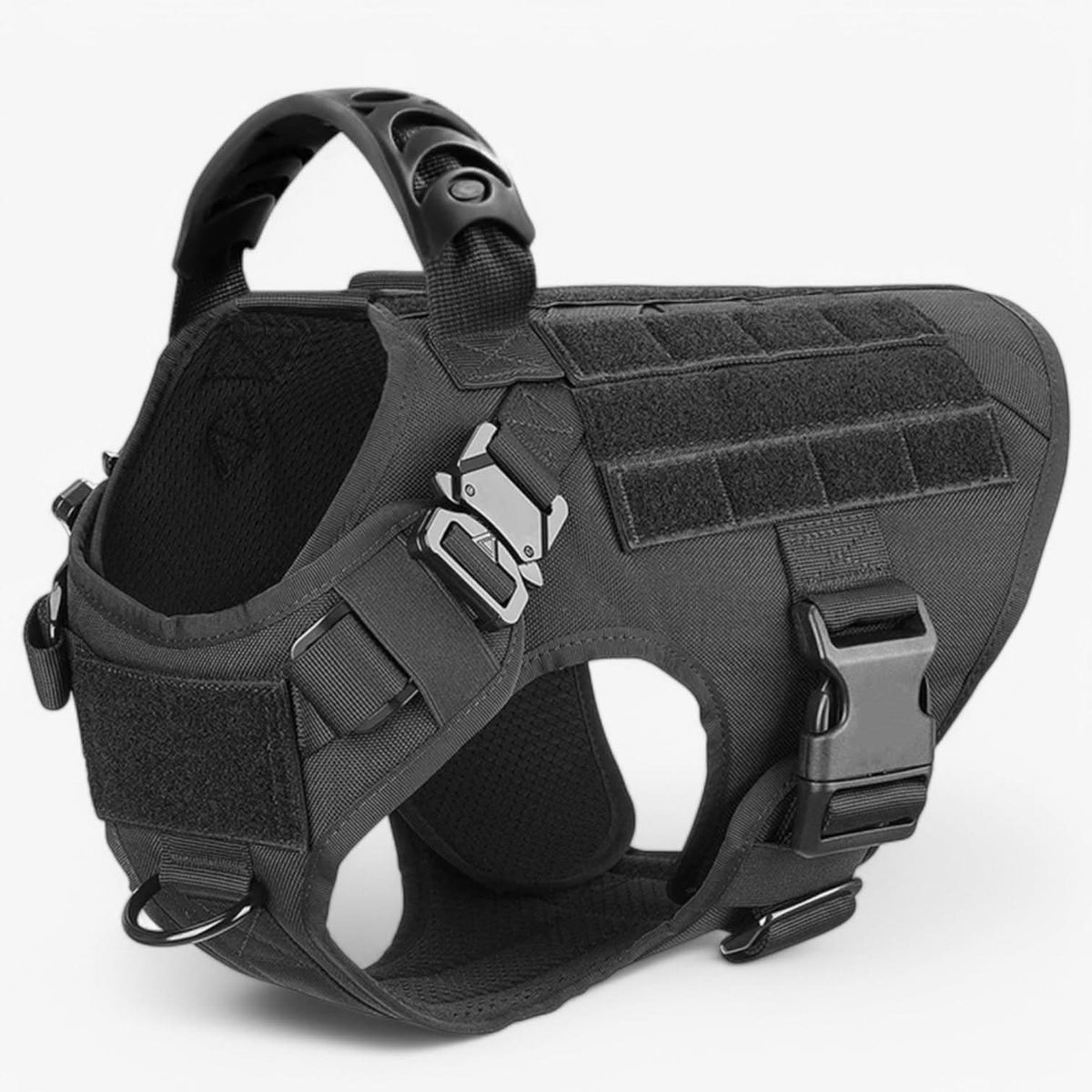 Dog Harness Tactical Vest Adjustable Reflective Control Handle