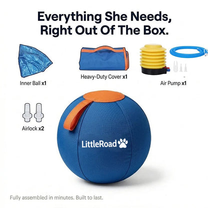 Dog Herding Ball Puncture-Resistant Shell Pump Included