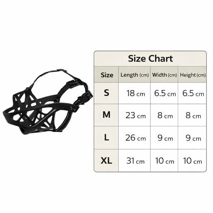 Dog Muzzle Soft Breathable Lightweight Fit