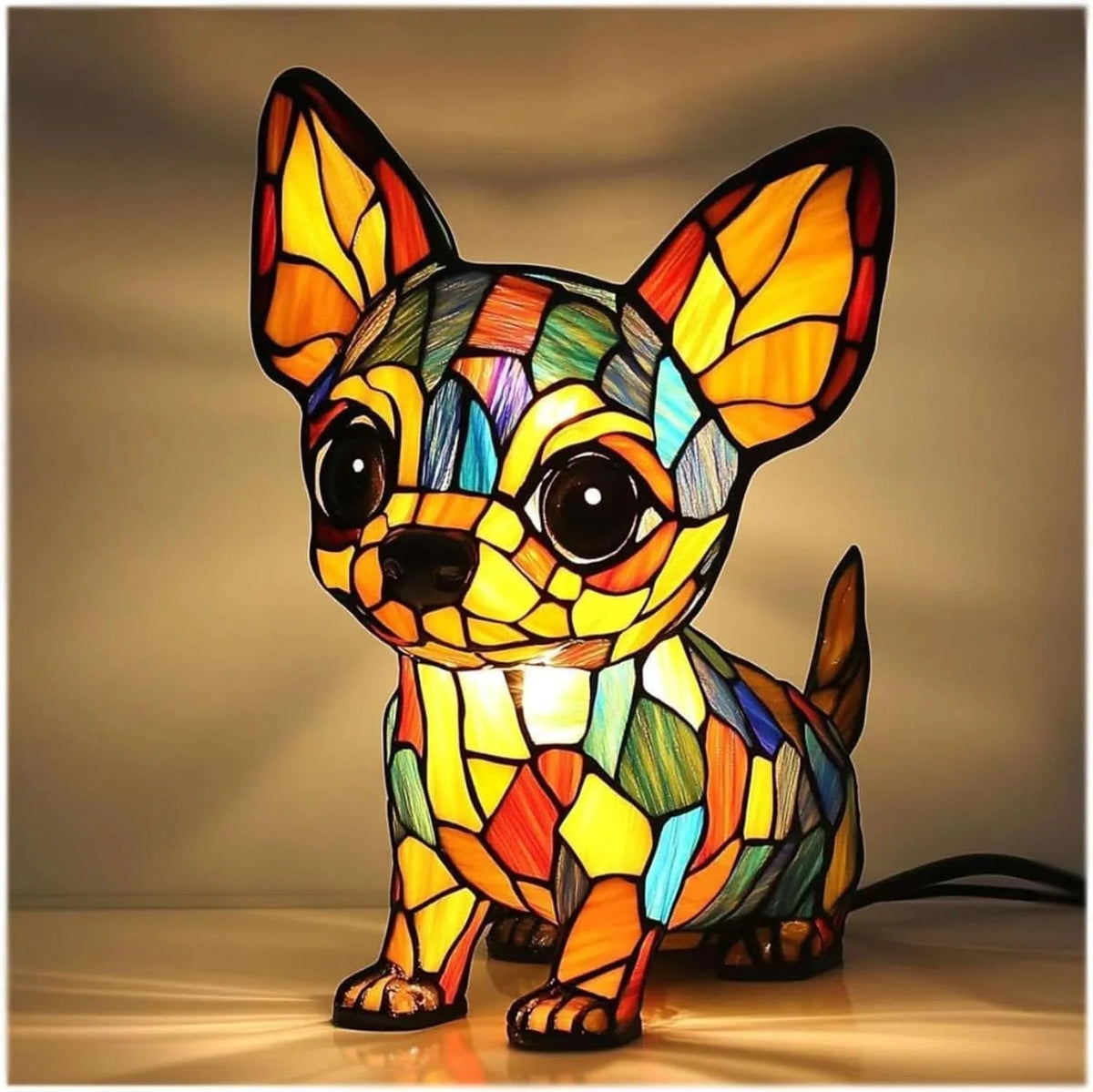 Dog Night Light Warm White LED USB Powered
