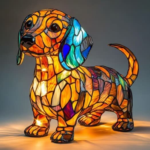 Dog Night Light Warm White LED USB Powered