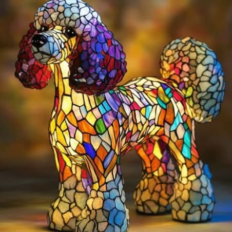Dog Night Light Warm White LED USB Powered