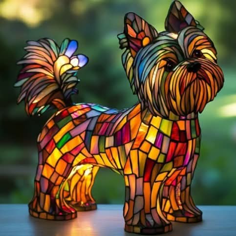 Dog Night Light Warm White LED USB Powered