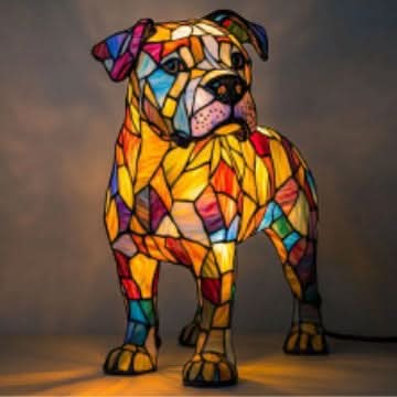 Dog Night Light Warm White LED USB Powered
