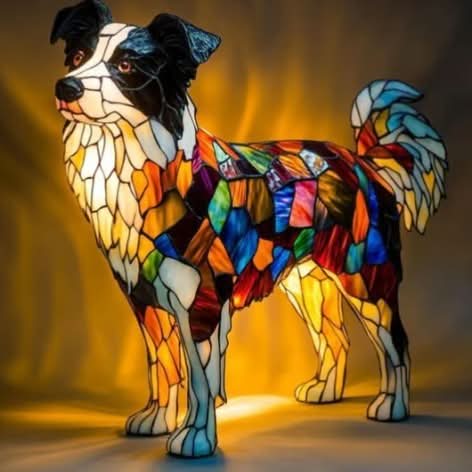Dog Night Light Warm White LED USB Powered