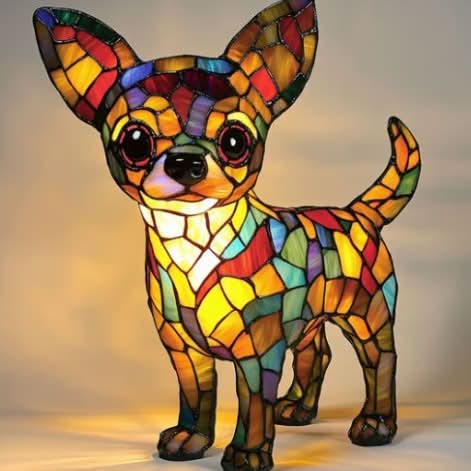 Dog Night Light Warm White LED USB Powered
