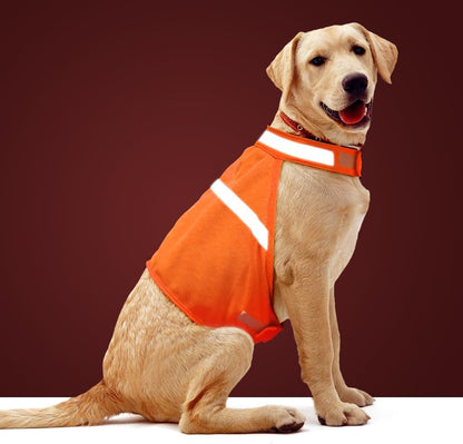 Dog Safety Vest Reflective Strips & Adjustable Straps