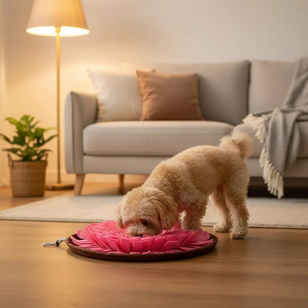 Dog Snuffle Mat Slow-Feeding Washable Eco-Friendly Felt