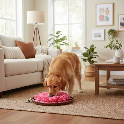 Dog Snuffle Mat Slow-Feeding Washable Eco-Friendly Felt