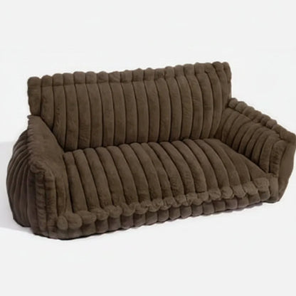 Dog Sofa Bed Orthopedic Memory Foam Washable Cover Raised Edges