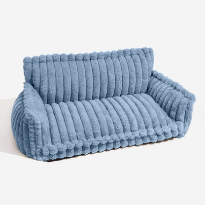 Dog Sofa Bed Orthopedic Memory Foam Washable Cover Raised Edges