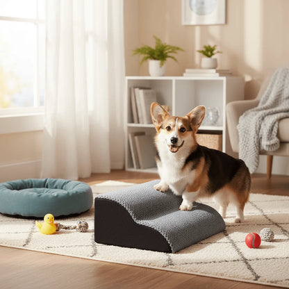 Dog Stairs High-Density Foam Shape-Retaining 2 or 3 Steps