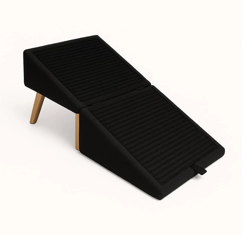 Dog Steps Foldable Foam Wide Treads Non-Slip Base