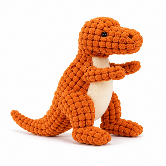 Dog Toy Dinosaur Squeaker Knobby Texture