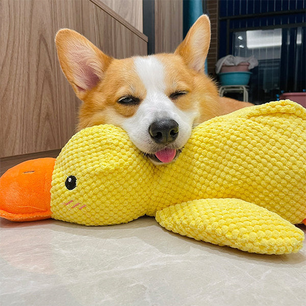 Dog Toy Plush Handcrafted Durable Squeaker