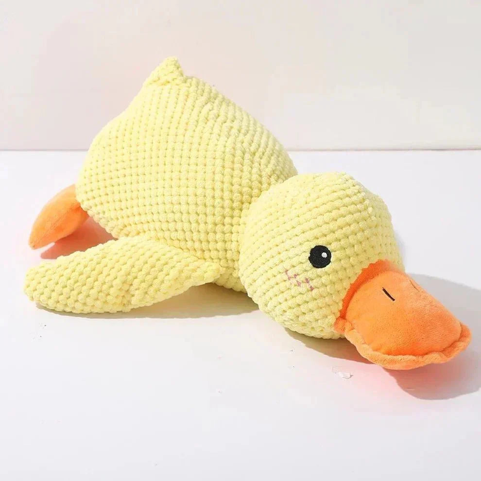 Dog Toy Plush Quacking Sound-Activated