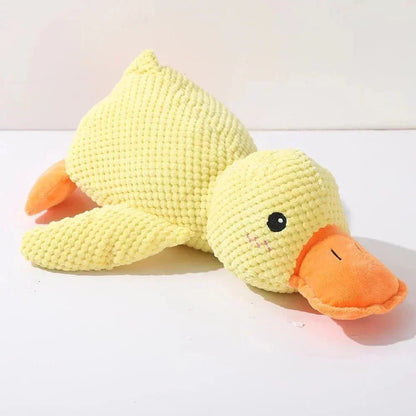 Dog Toy Plush Quacking Sound-Activated