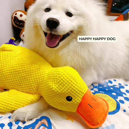 Dog Toy Plush Quacking Sound-Activated