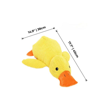 Dog Toy Plush Quacking Sound-Activated
