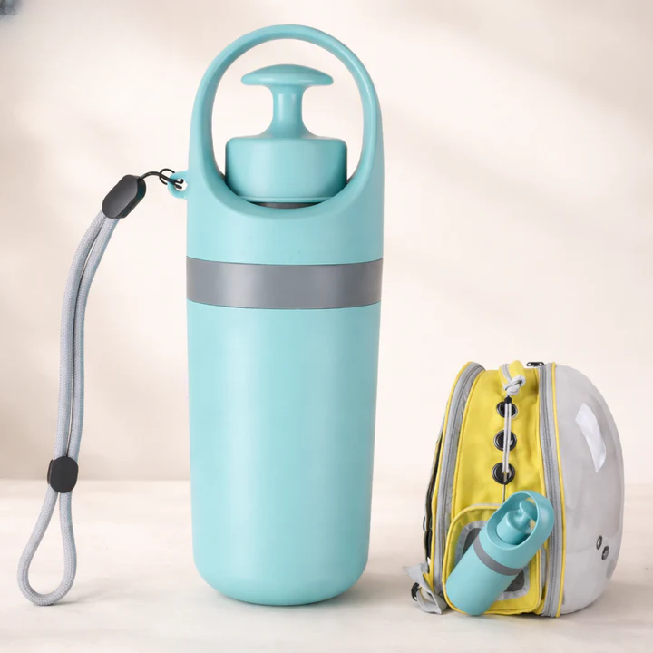 Dog Waste Grabber Six-Prong Touch-Free With Bag Dispenser