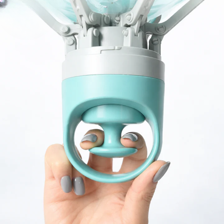 Dog Waste Grabber Six-Prong Touch-Free With Bag Dispenser