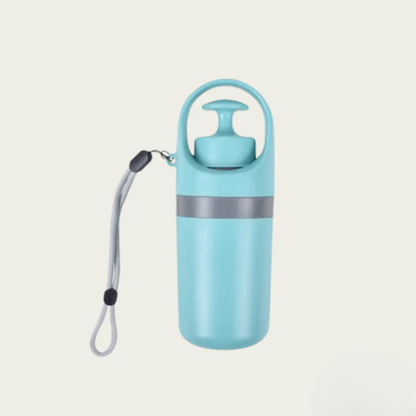 Dog Waste Grabber Six-Prong Touch-Free With Bag Dispenser
