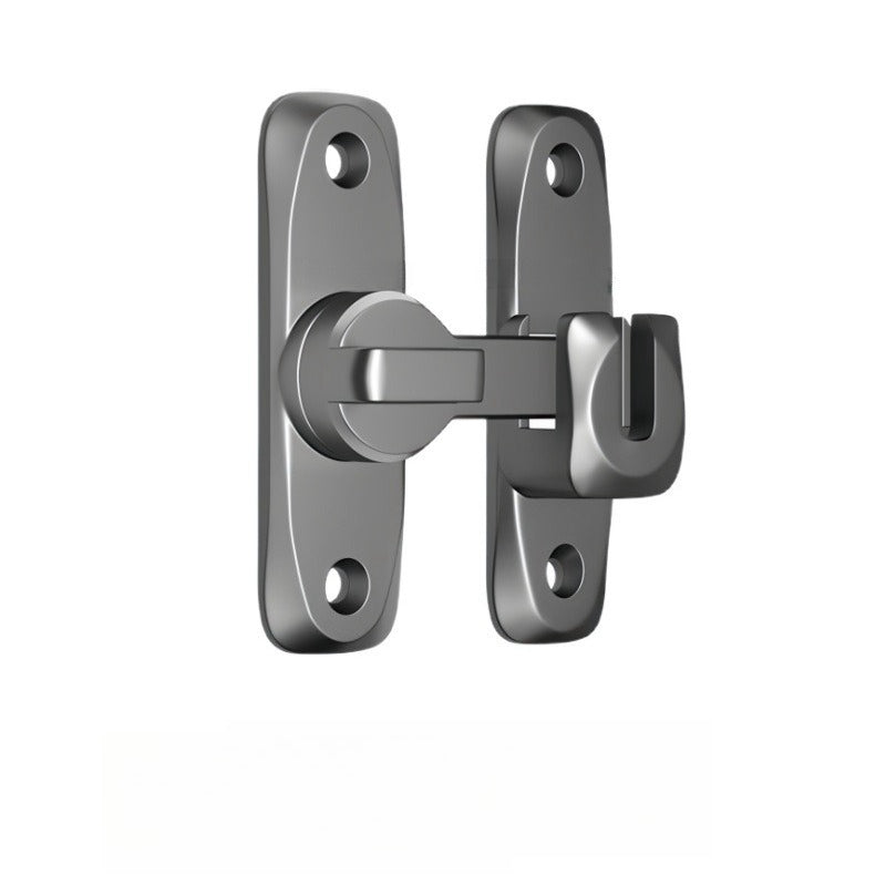 Door Bolt Adjustable 90° & 180° No-Drill Mount